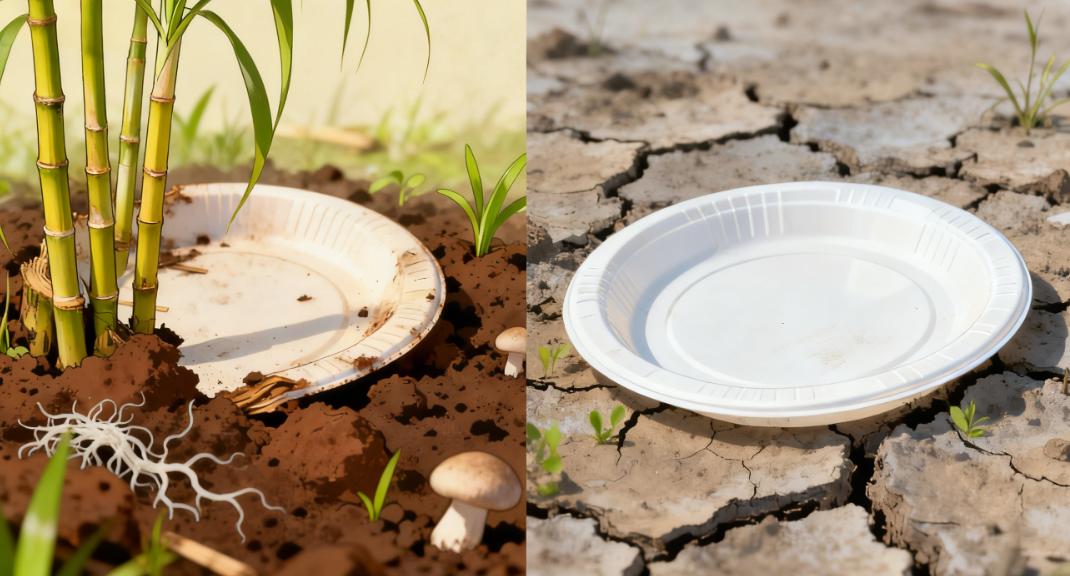 Degradable Bagasse Tableware