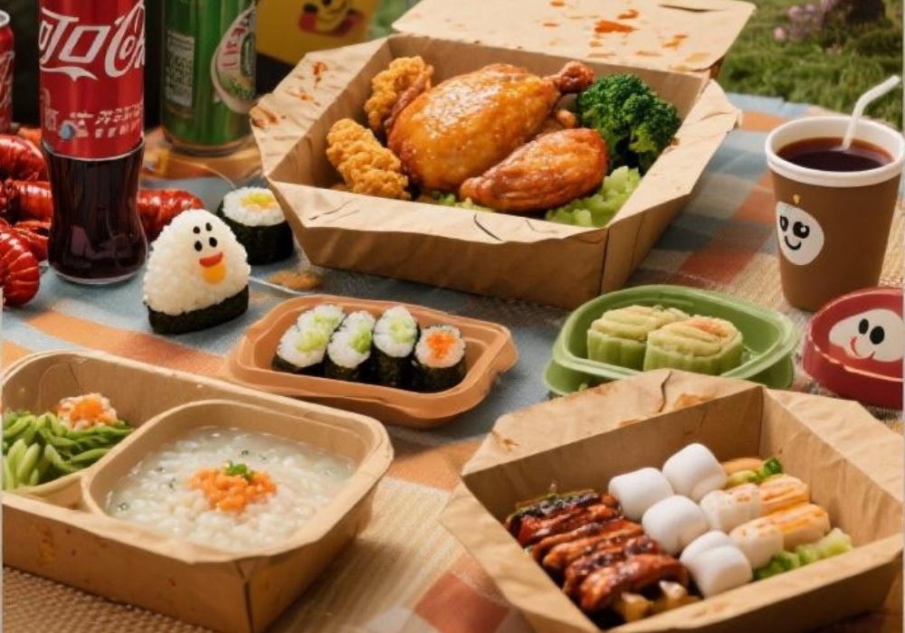 Kraft Paper Containers for Frozen Meals